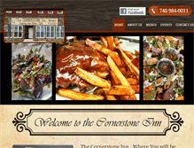 Tablet Screenshot of cornerstone-inn.com
